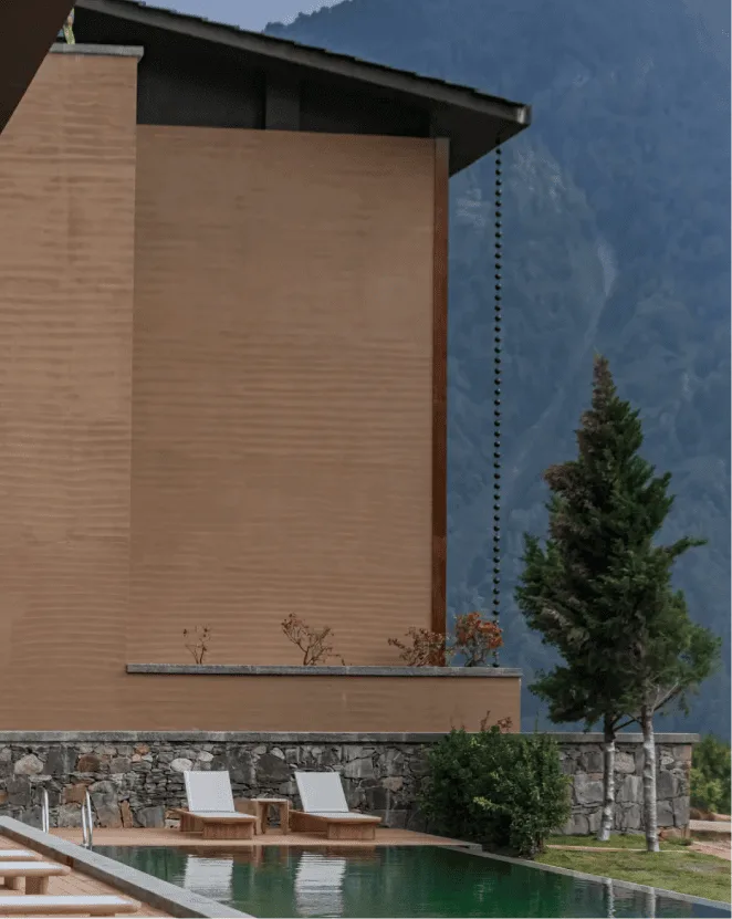 Jolysand natural sand texture exterior wall finish