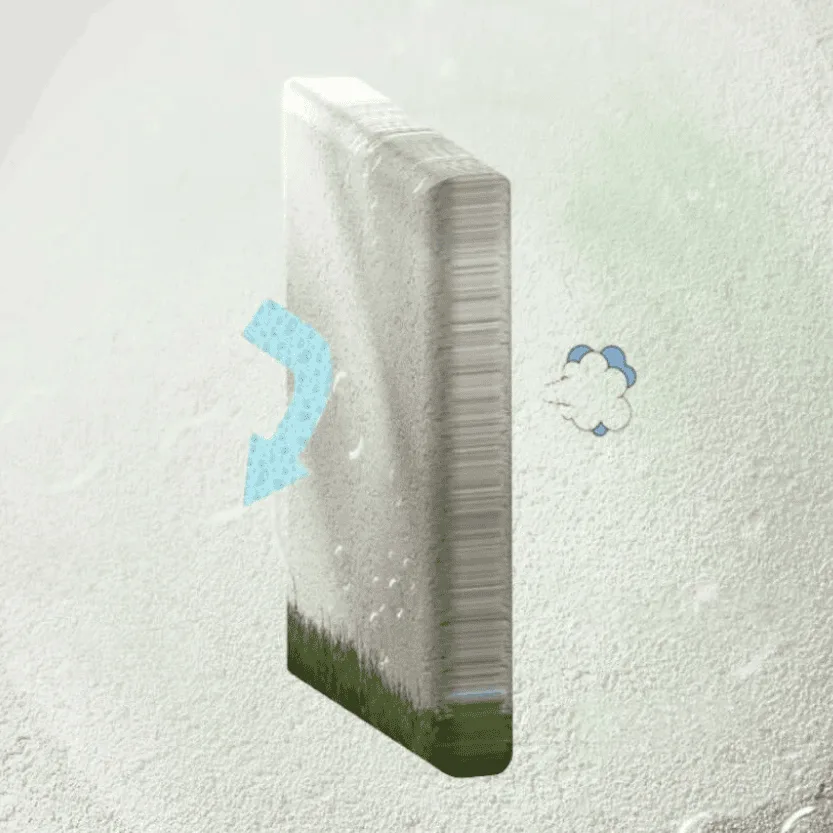 Jolysand water resistant breathable wall coating